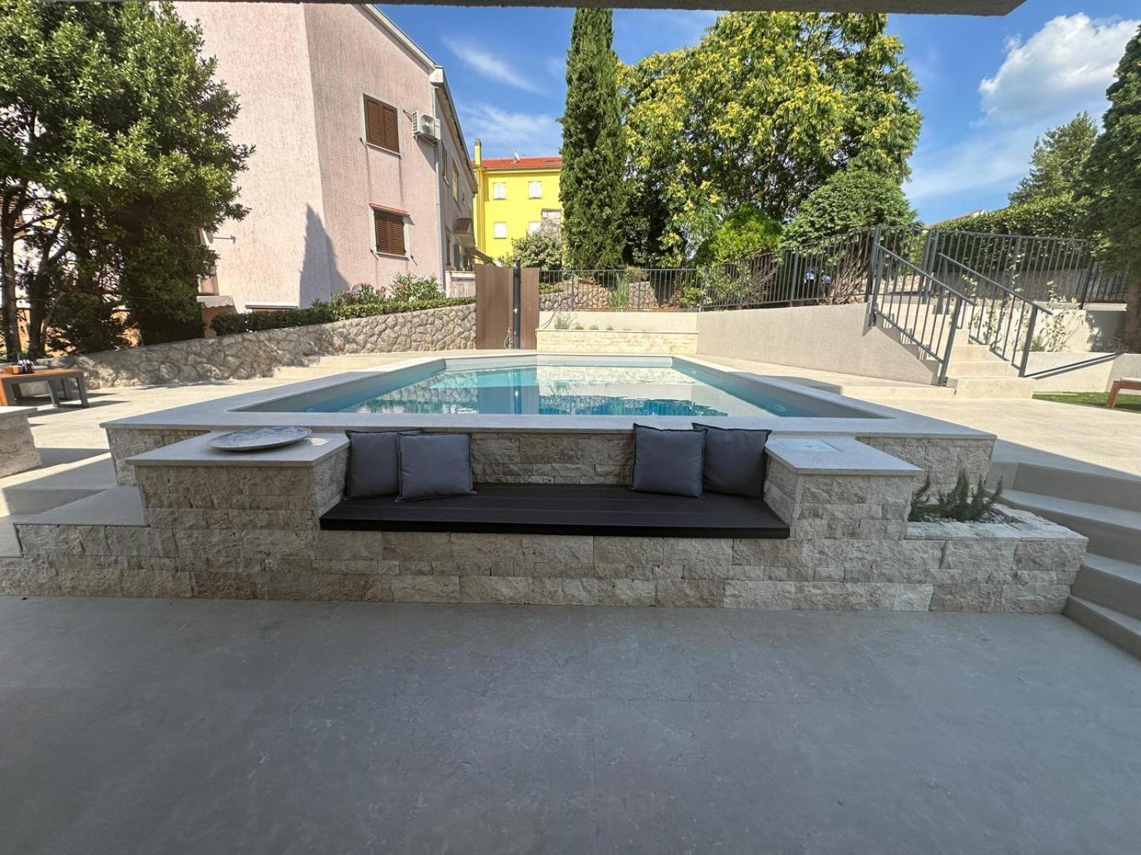 Villa Bella Maris Malinska Esterno foto