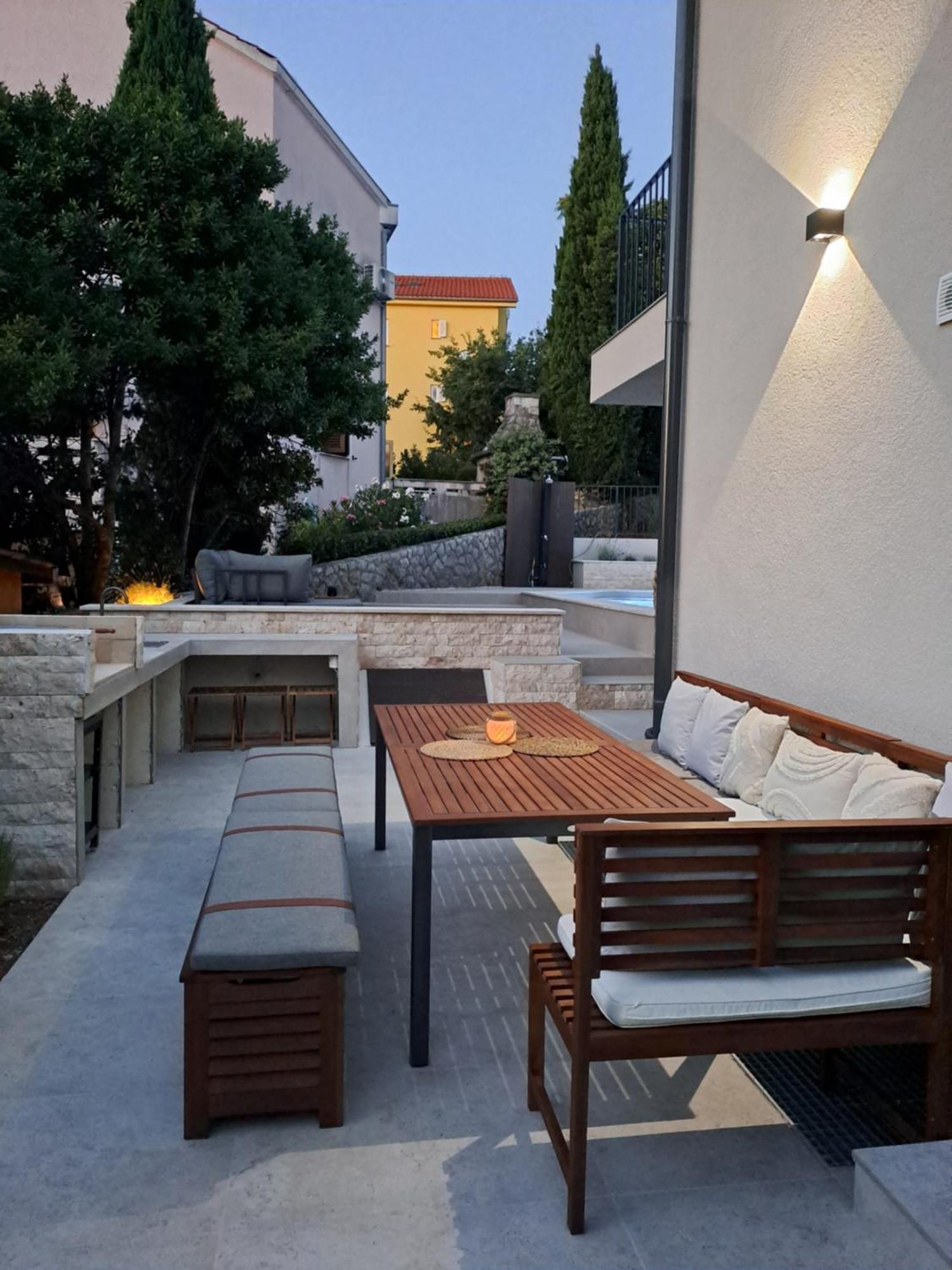 Villa Bella Maris Malinska Esterno foto